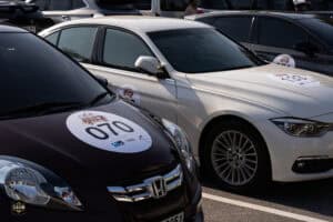 ที่จอดรถยนต์ในงานอีเวนต์ The First Ultimate เที่ยวสุดโลก 15 พ.ย. 2025.