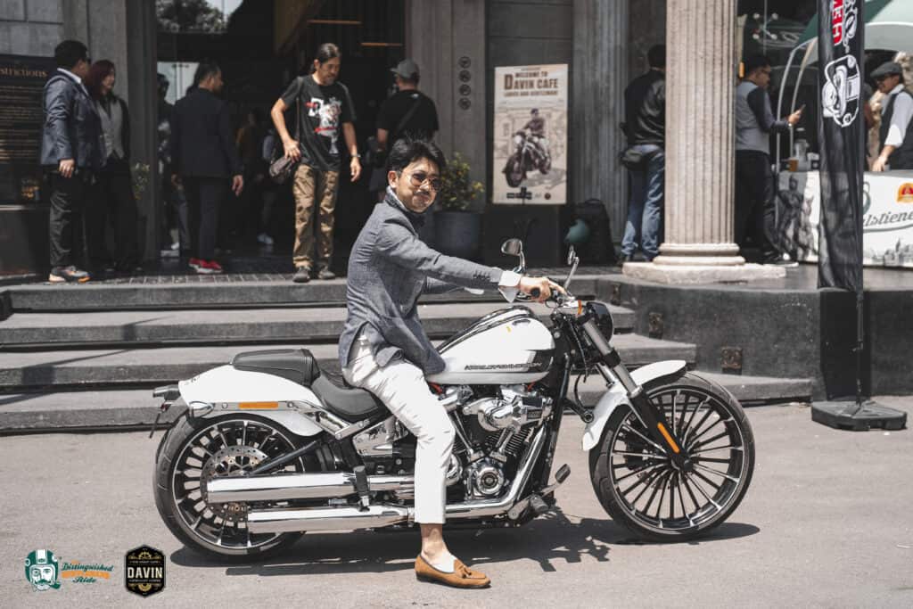 มอเตอร์ไซค์ Triumph Praram 5 ที่ Davin Cafe งานกิจกรรมสำหรับนักบิดในงาน Triumph Praram 5: For The Ri.